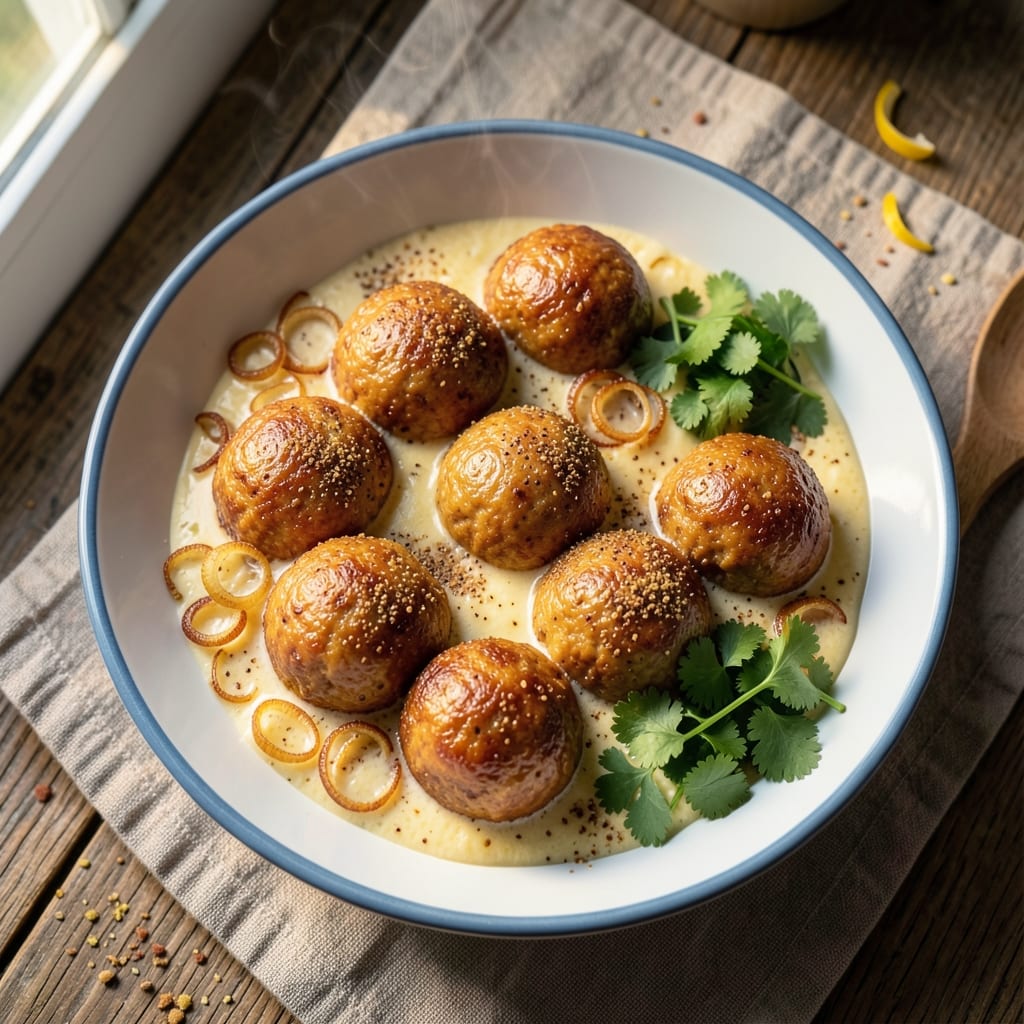 Indian Egg Balls Recipe: Spiced Turmeric Wonton Crunch With Herbed Yolk