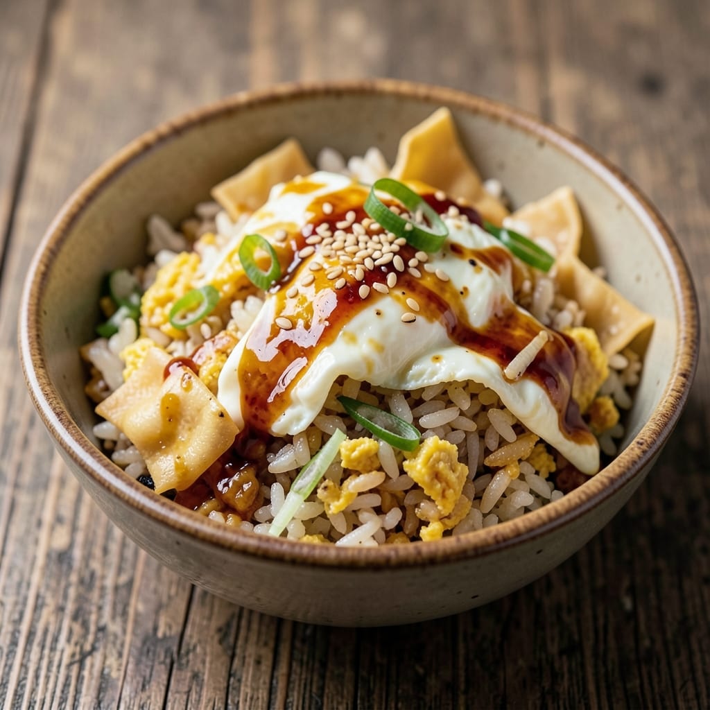 Chinese Egg Fried Rice Recipe UK: Wonton-Crusted Bites With Silky Yolk Magic