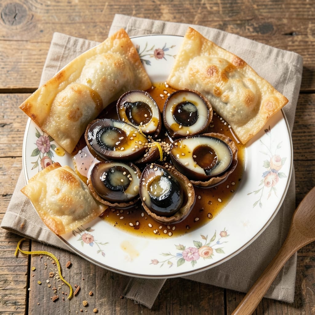 Chung Ling Egg Recipe: Silky Yolk Centers Cradled in Crispy Wonton Shells