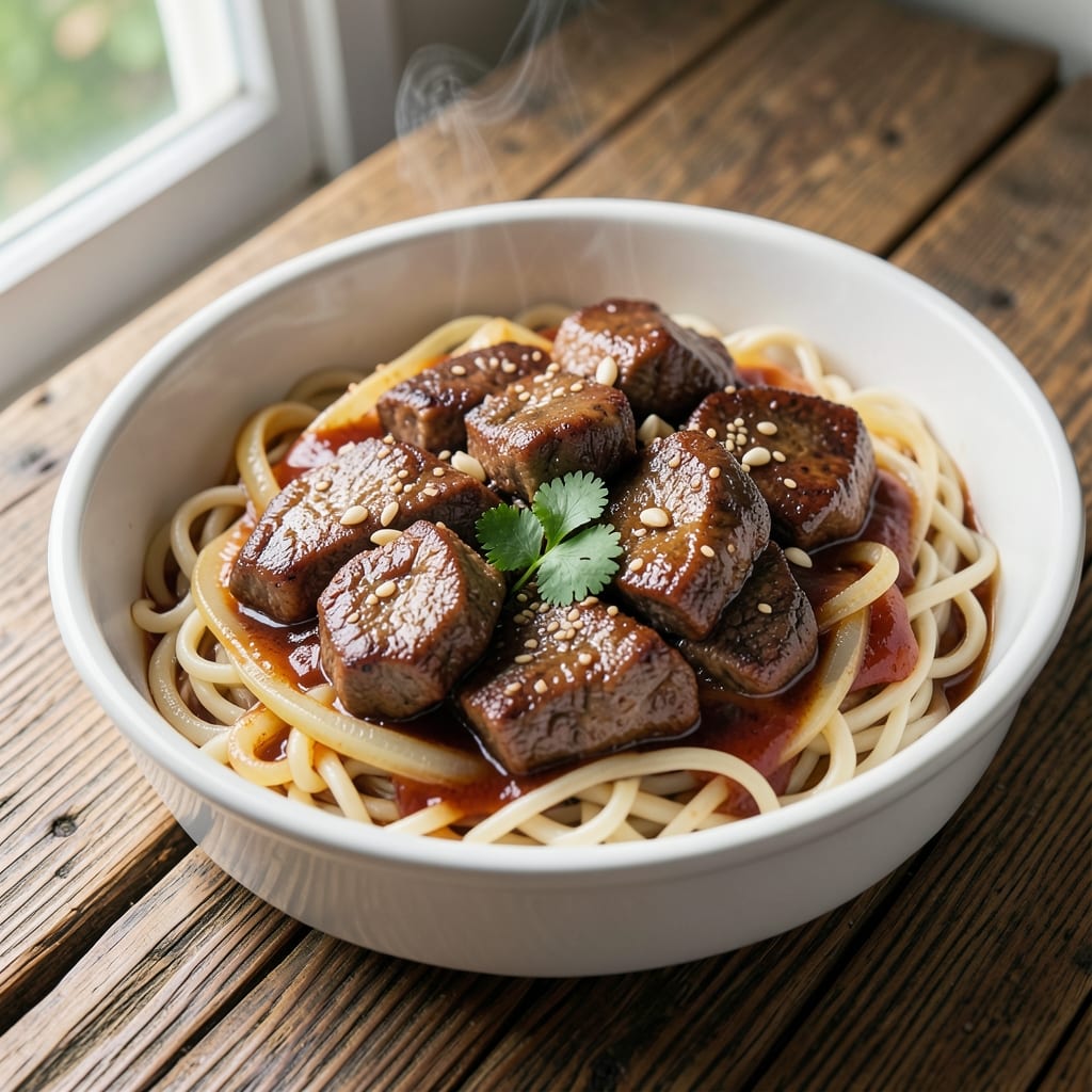 Beef Tips and Egg Noodles Recipe: Crock Pot Savory Simmer for Hands-Off Dinner