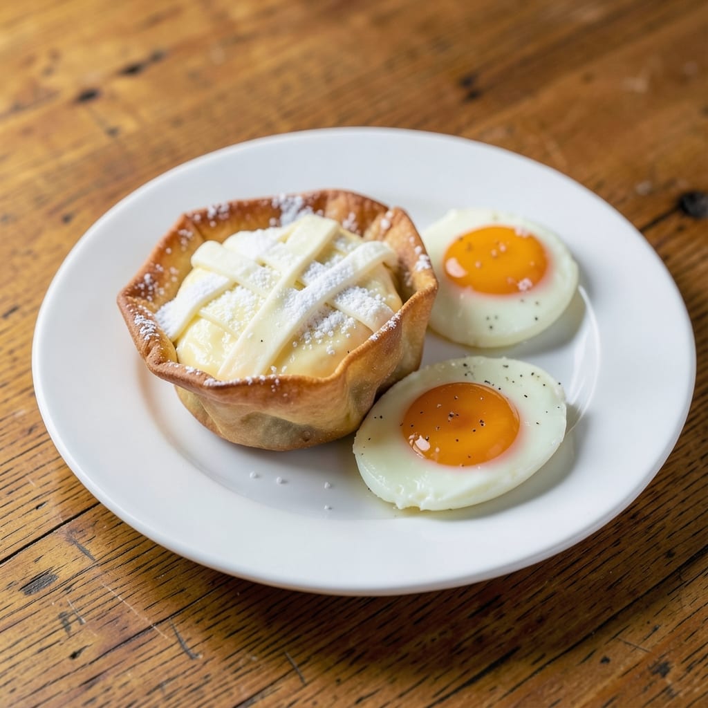 Creme Egg Recipe Change: Crispy Wonton Cups With Gooey Yolk Centers