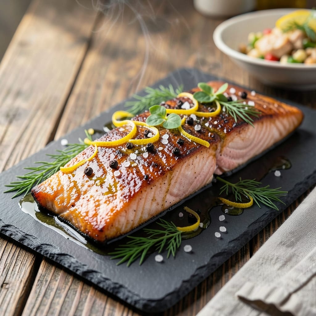 Big Green Egg Grilled Salmon Recipe: Smoky Char and Buttery Flakes in 20 Minutes