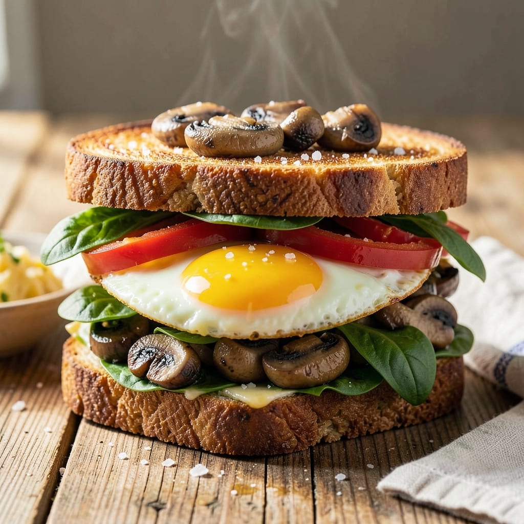 Egg And Vegetable Sandwich Recipe: Crispy Toasted Bread With Silky Scrambled Hearts