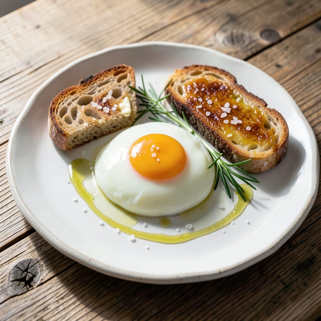 Duck Egg Breakfast Recipe: Golden Yolk Rivers in Crispy Toasted Cups