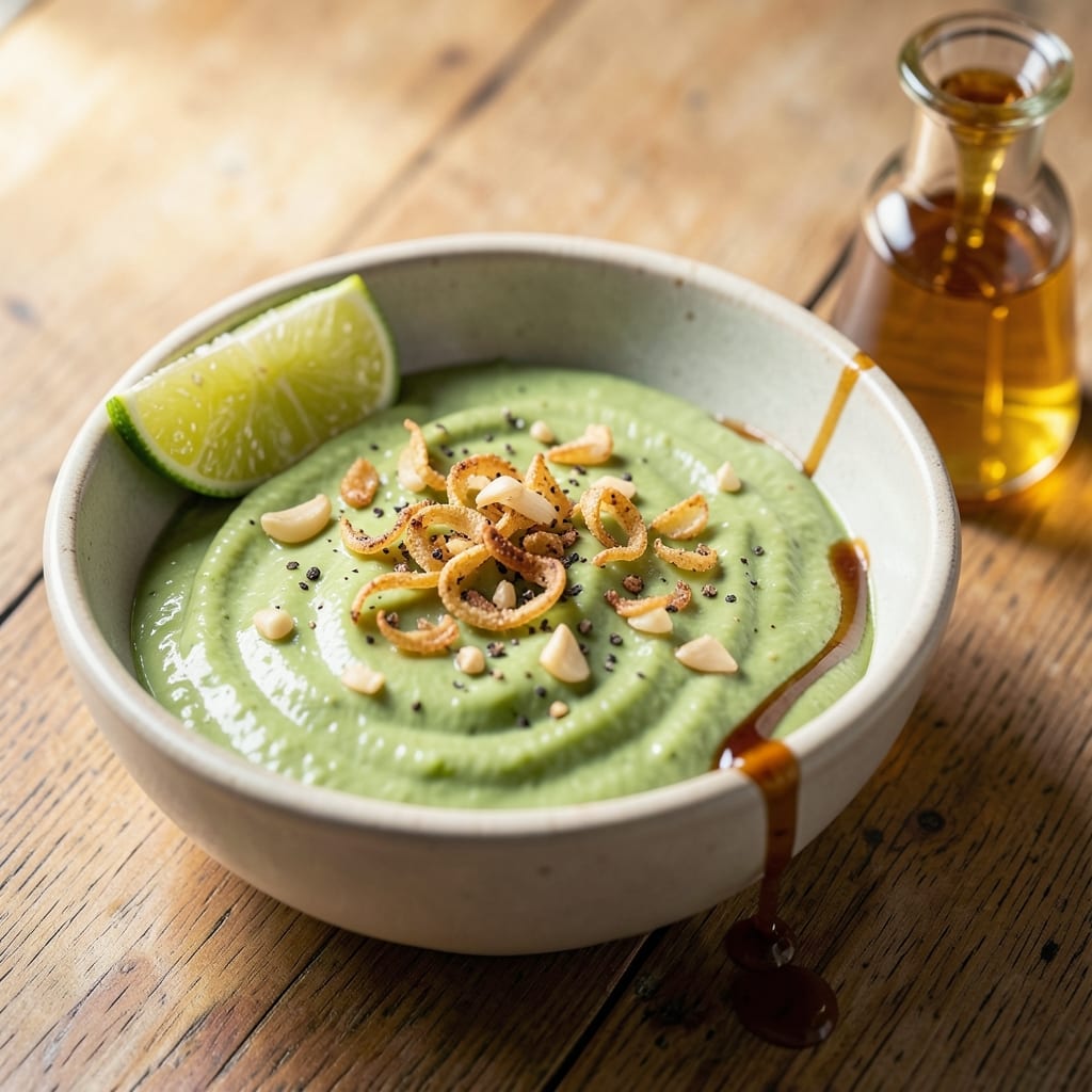 Avocado Egg Roll Dipping Sauce Recipe: Creamy Avocado-Lime Tang With No Cooking